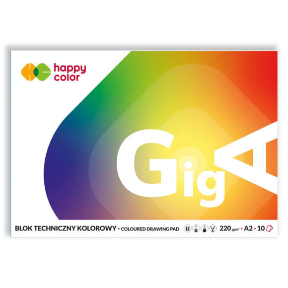 Techniczny Giga Kolorowy Happy Color