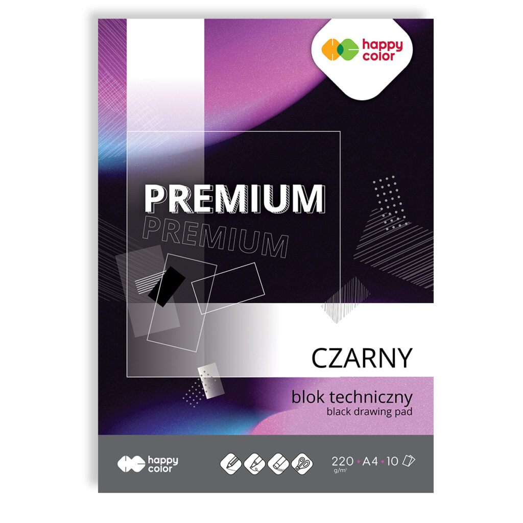 Techniczny Premium Czarny Happy Color