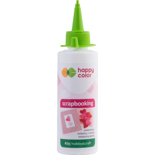 Klej do scrapbookingu Uniwersalny klej na bazie octanu winylu Do wszystkich technik hobbystycznych, modelarskich, scrapbooking oraz tworzenie biżuterii Wysoka penetracja kleju zapewnia wytrzymałą elastyczną spoinę odporną na kruszenie Po wyschnięciu całkowicie przezroczysty Do klejenia na zimno ZASTOSOWANIE papierbrystolkarton drewnokorek