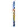 Długopis żelowy wymazywalny z gumką HAPPY COLOR Aura z wymiennymi wkładami z niebieskim tuszem
