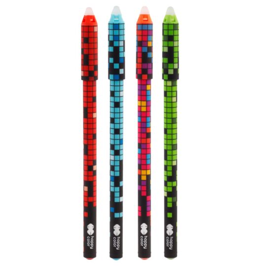 Dzięki unikalnej formule tuszu napisany tekst można łatwo wymazać Gumka do wycierania znajduje się na skuwce Wkład w kolorze niebieskim (Crystal blue)