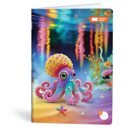 Zeszyt w linie A4 Aqua Cuties